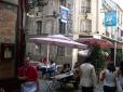  terrase de bistrot,  Cour du Commerce Saint-André, 6e